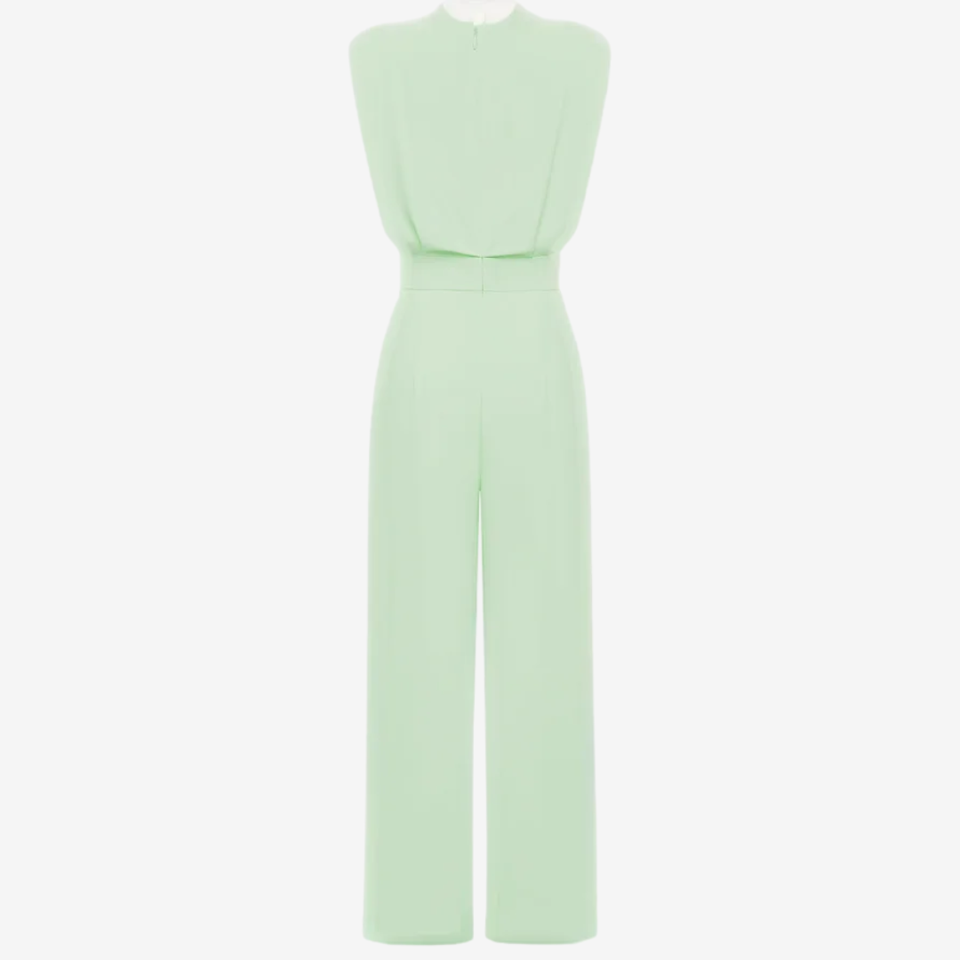Hollianne - Soft-Touch Jumpsuit - Black
