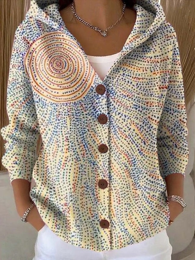 Fiorella - Soft-Touch Cardigan - Purple