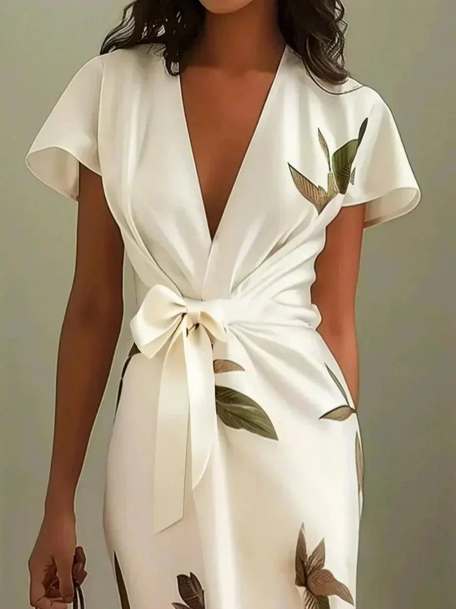 Perenna - Timeless Wrap Dress - White