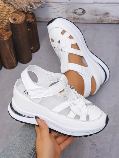 Sairin - Premium Comfort Sandals - White
