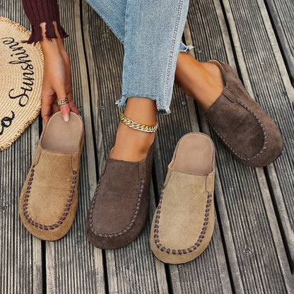 Zayella - Cushioned Walking Shoes - Brown
