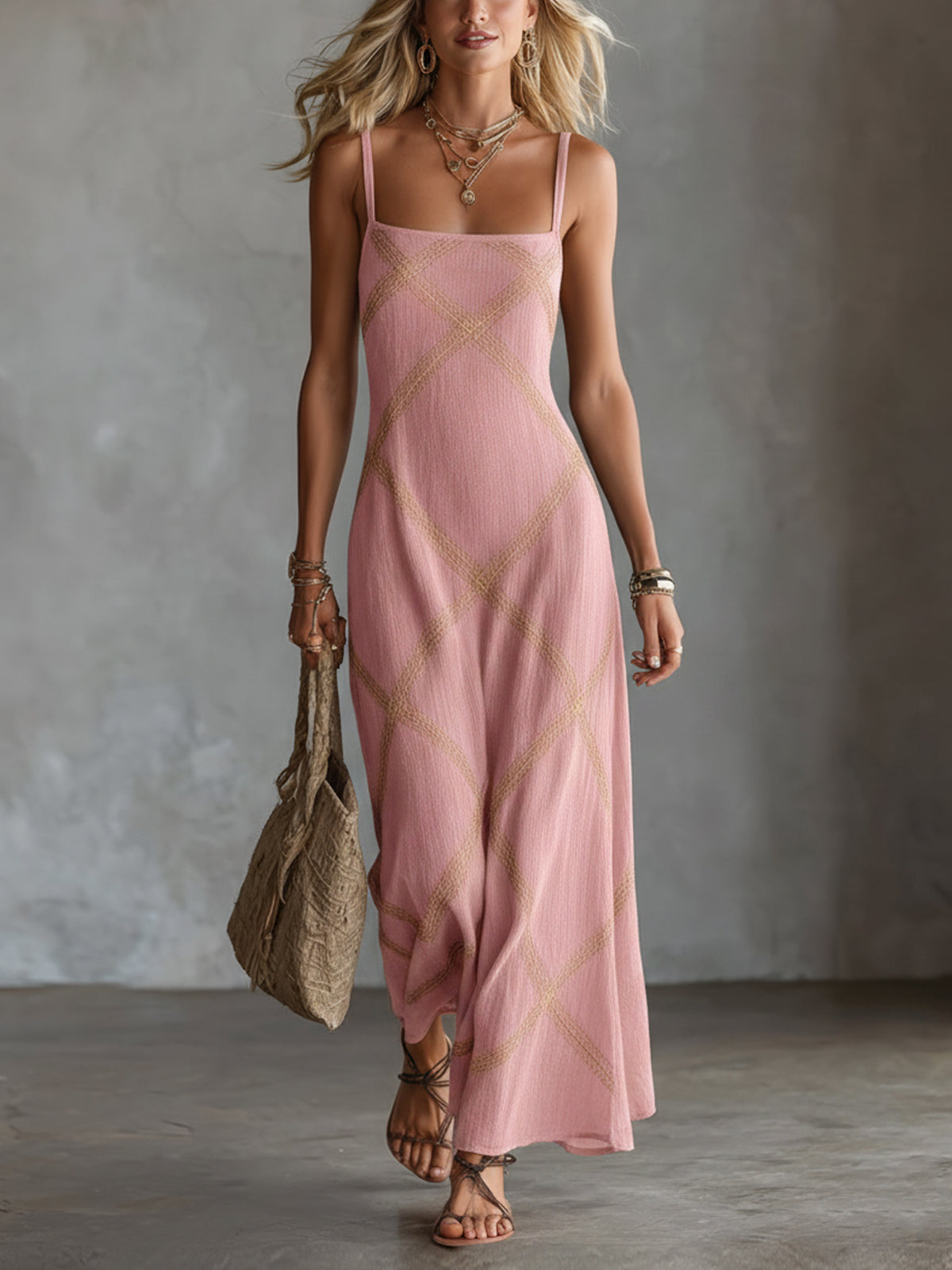 Ardelia - Soft-Touch Maxi Dress - Black