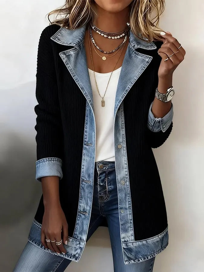 Zyrelle - Casual Knit Button Cardigan - White