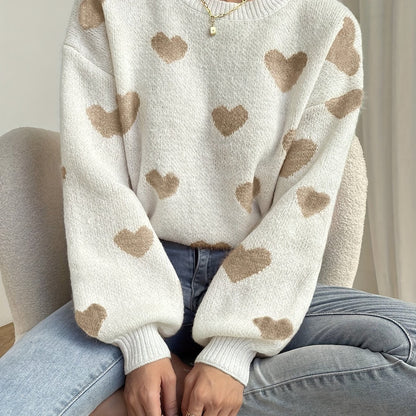 Zarael - Stylish Casual Sweater - Red