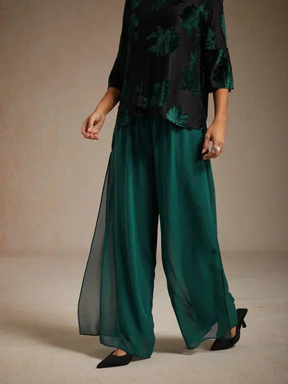 Tairess - Wide Leg Trouser - Pink