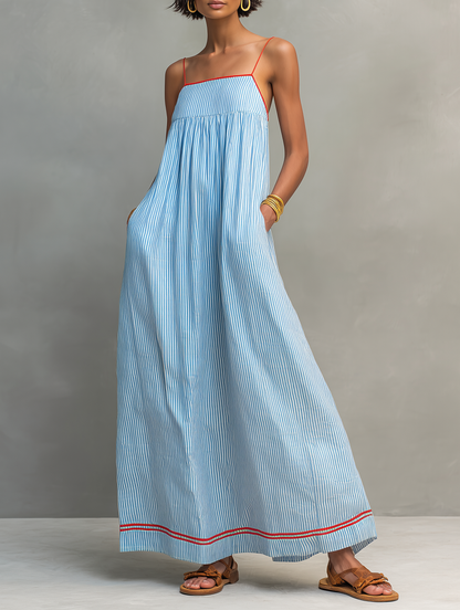 Orielle - Airy Summer Dress - Black