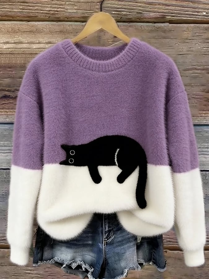 Amaril - Soft-Touch Knit Jumper - Pink