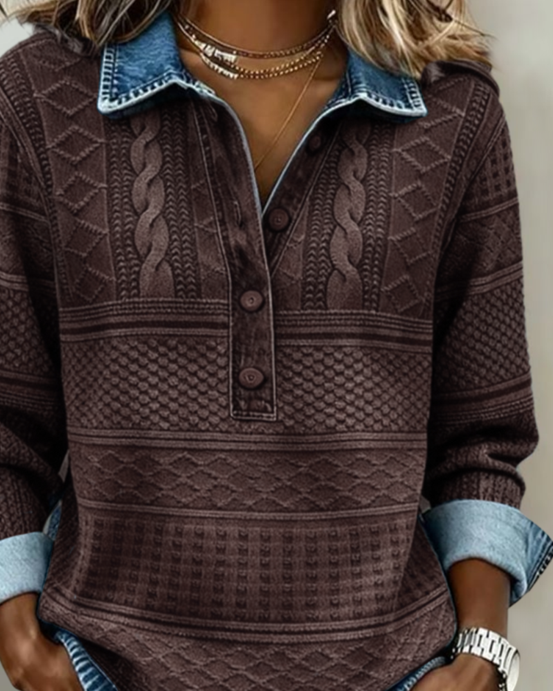 Orlissey - Textured Button-Up Shirt - Grey