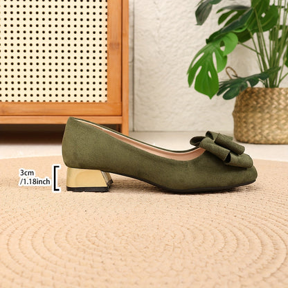 Aleraen - Stylish Casual Heels - Black