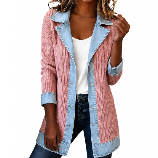 Zyrelle - Casual Knit Button Cardigan - White