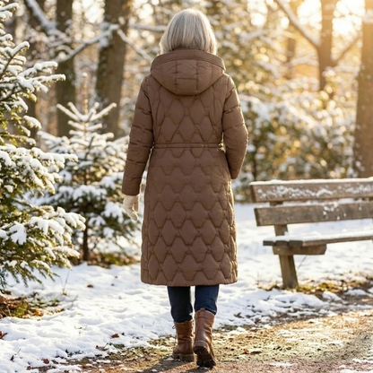Torielle - Weatherproof Longline Hooded Coat - Red