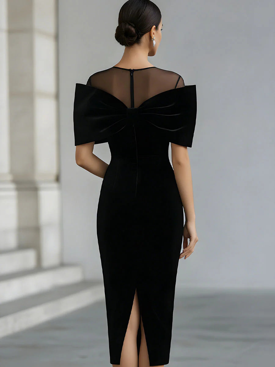 Ralisse - Elegant Casual Dress - Black