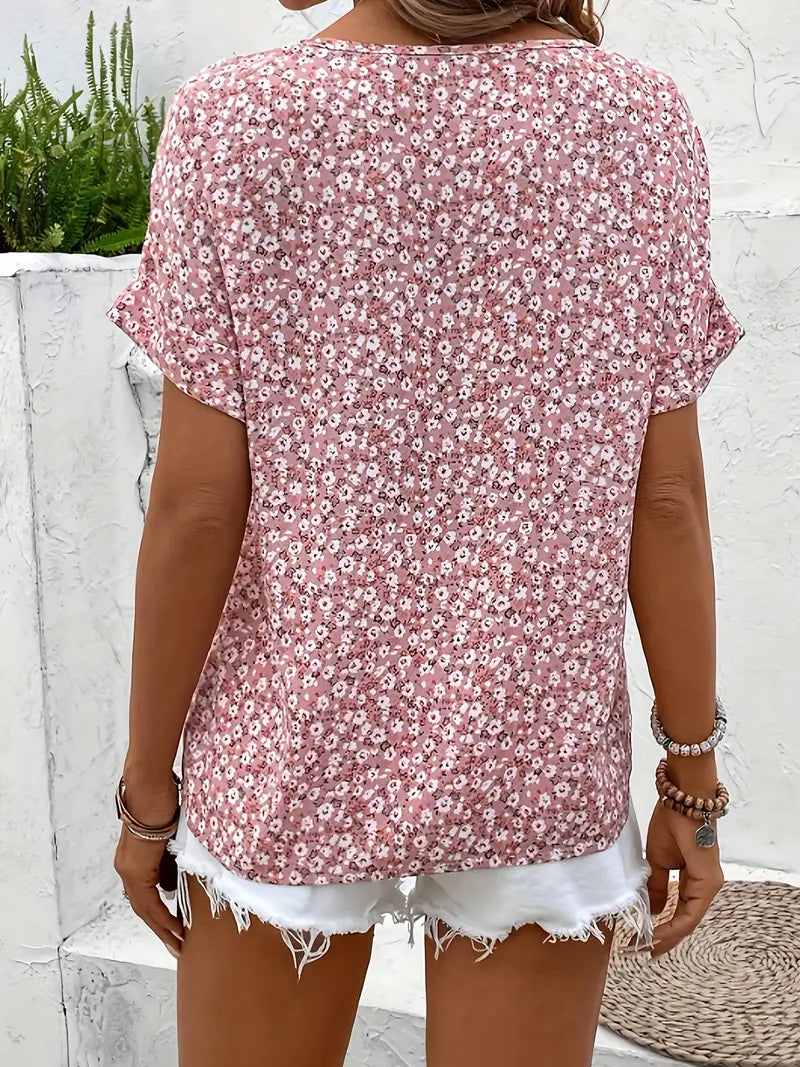 Veyraen - Airy Top - Pink