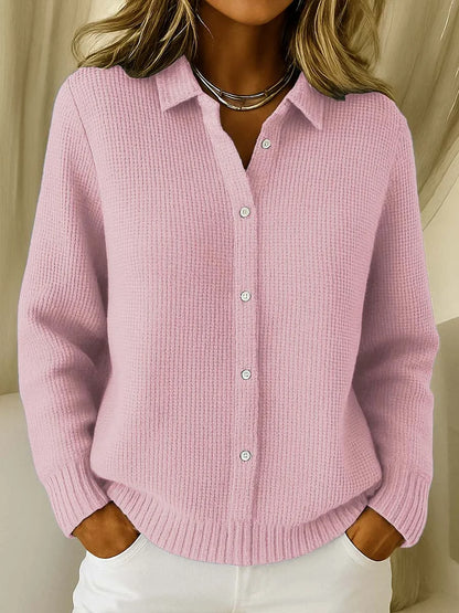 Elisenda - Soft-Touch Knit Jumper - Blue