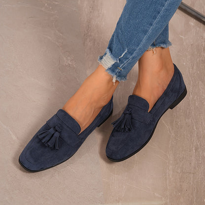 Lorae - Supportive Women's Walking Shoes - Navy Blue