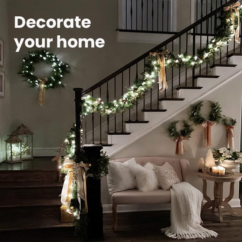 Etheline - Decorative Micro LED Lights - Pure White
