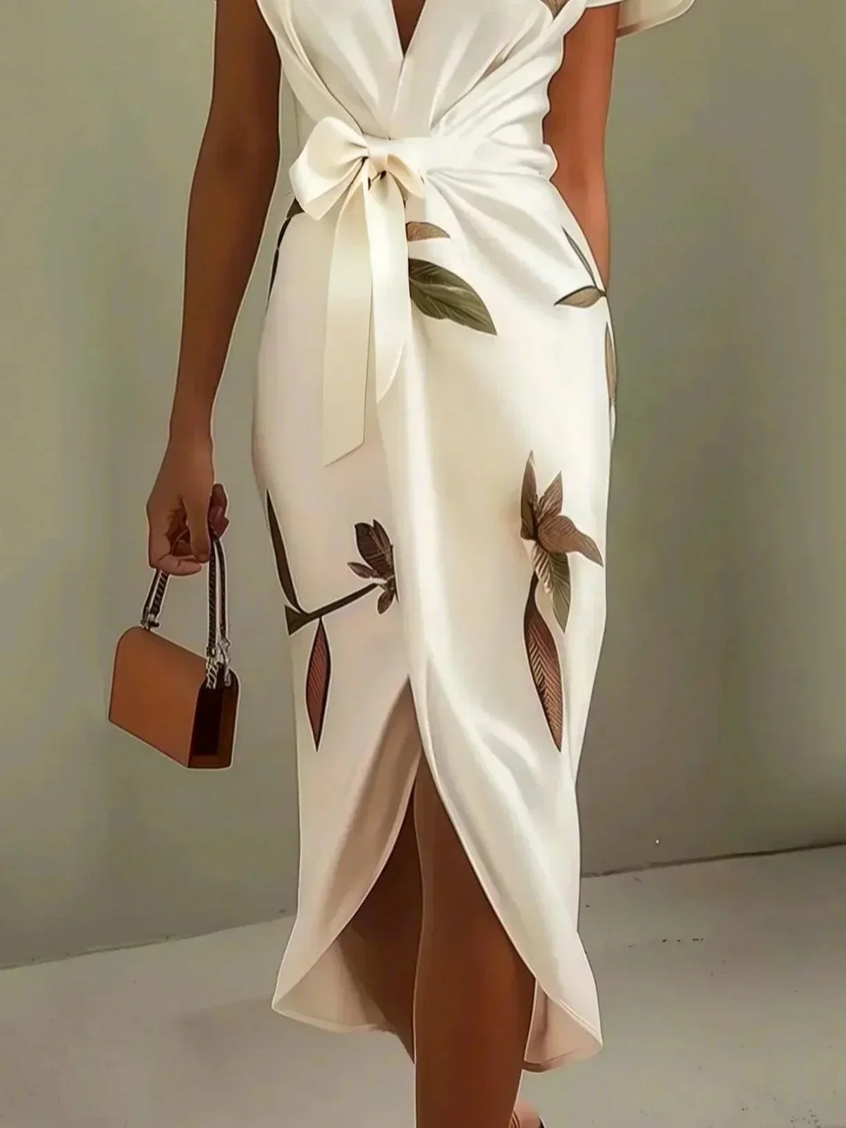 Perenna - Timeless Wrap Dress - White