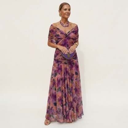 Odara - Ethereal Maxi Dress - Brown