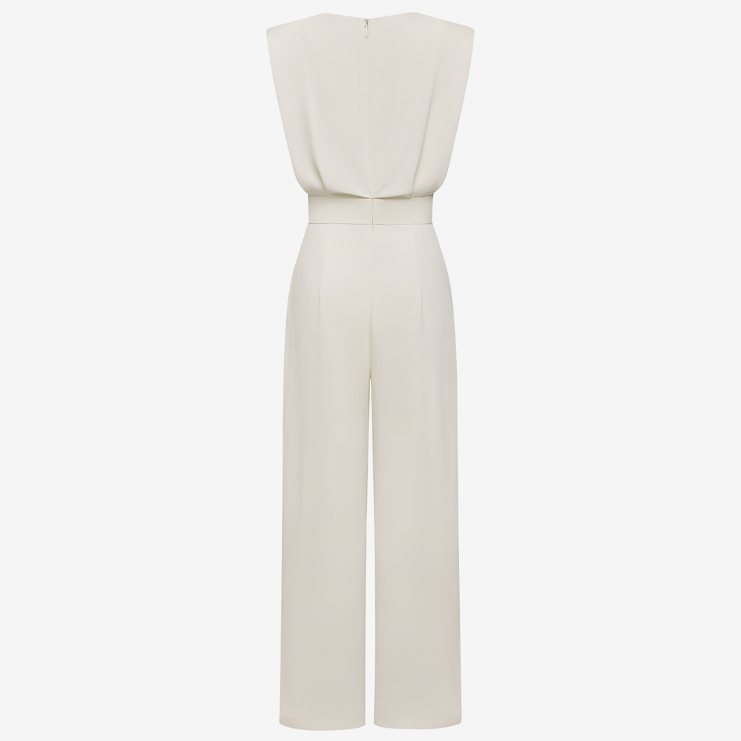 Hollianne - Soft-Touch Jumpsuit - Black
