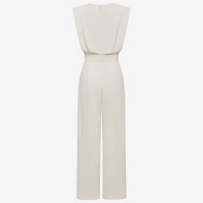 Hollianne - Soft-Touch Jumpsuit - Black