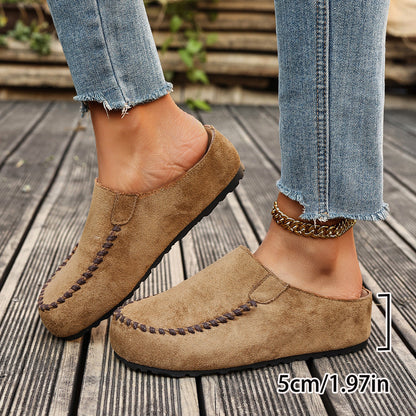 Zayella - Cushioned Walking Shoes - Coffee