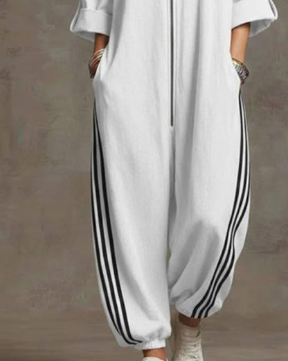 Lurelle - Zip Front Jumpsuit - Yellow