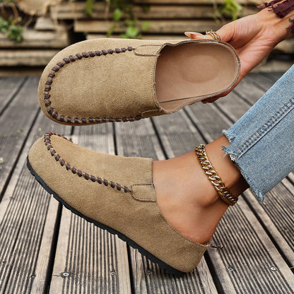Zayella - Cushioned Walking Shoes - Coffee
