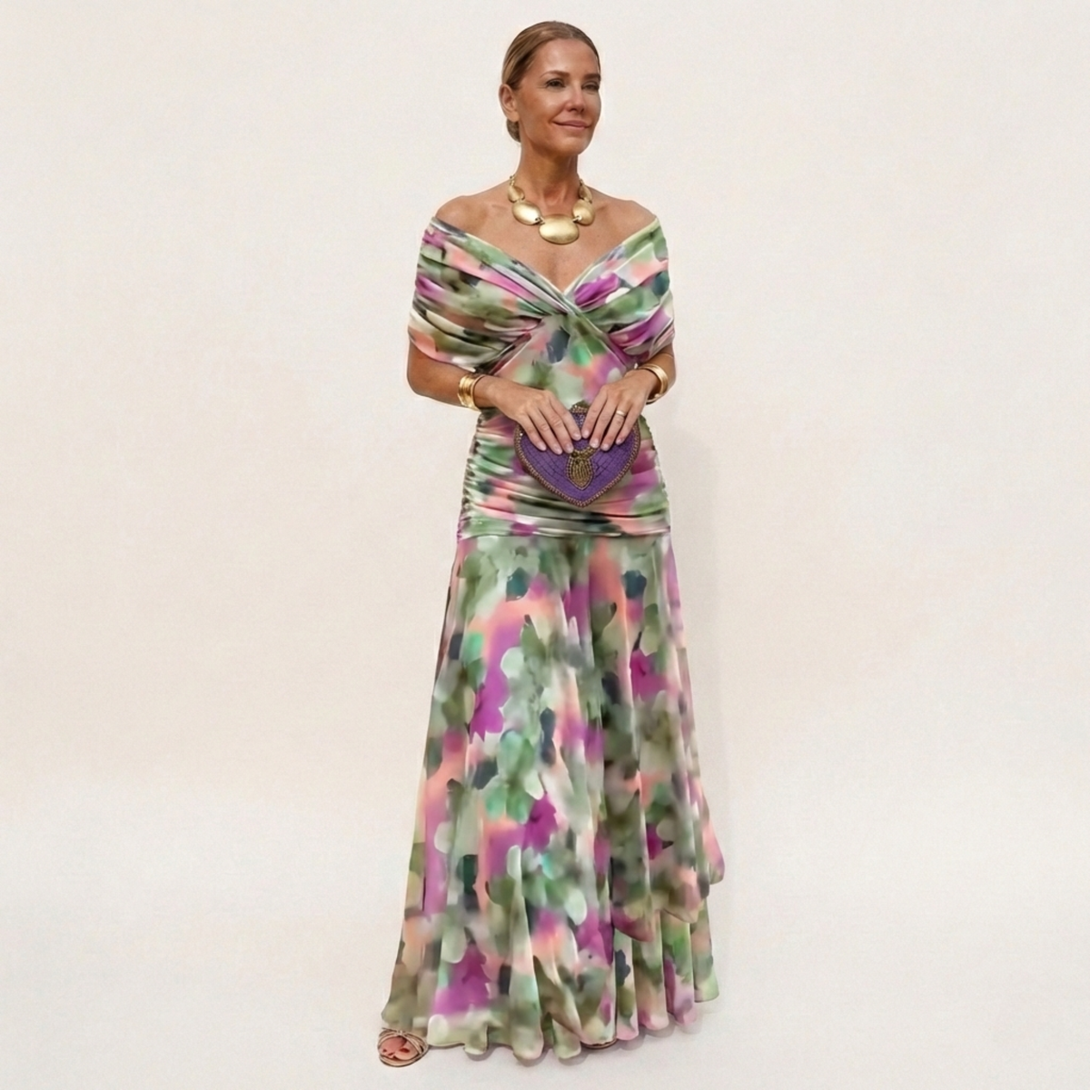 Odara - Ethereal Maxi Dress - Purple
