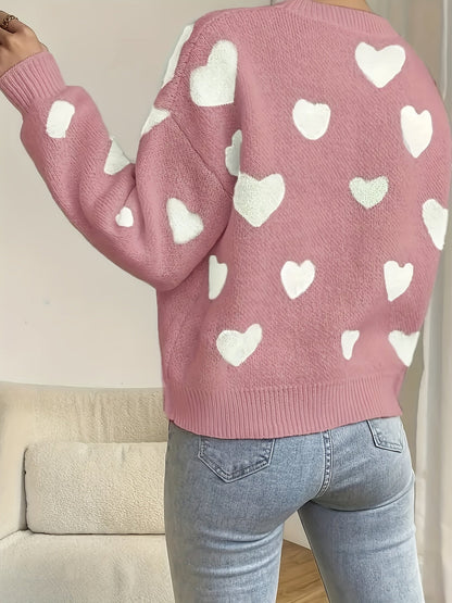 Zarael - Stylish Casual Sweater - Red