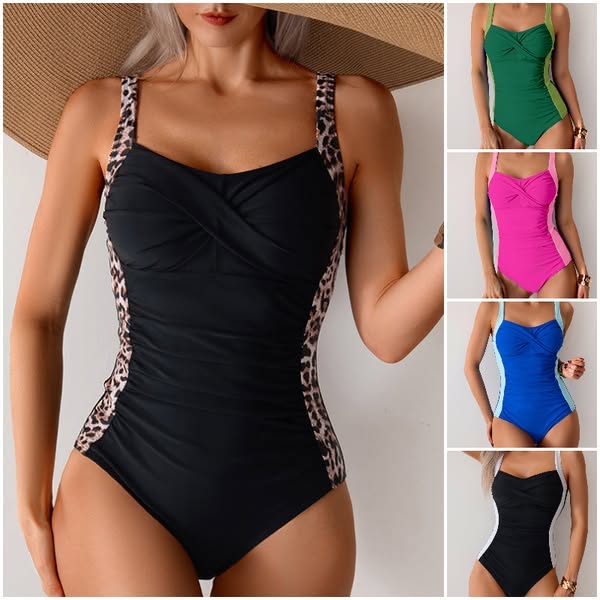 Callie - Fitted Swimsuit - red