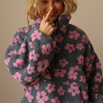 Hazel - Soft-Touch Pullover - Pink