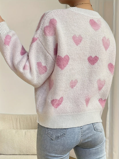 Zarael - Stylish Casual Sweater - Red