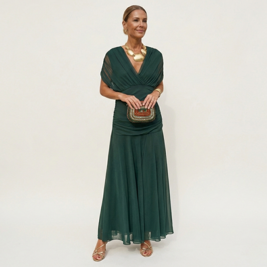 Odara - Ethereal Maxi Dress - Brown