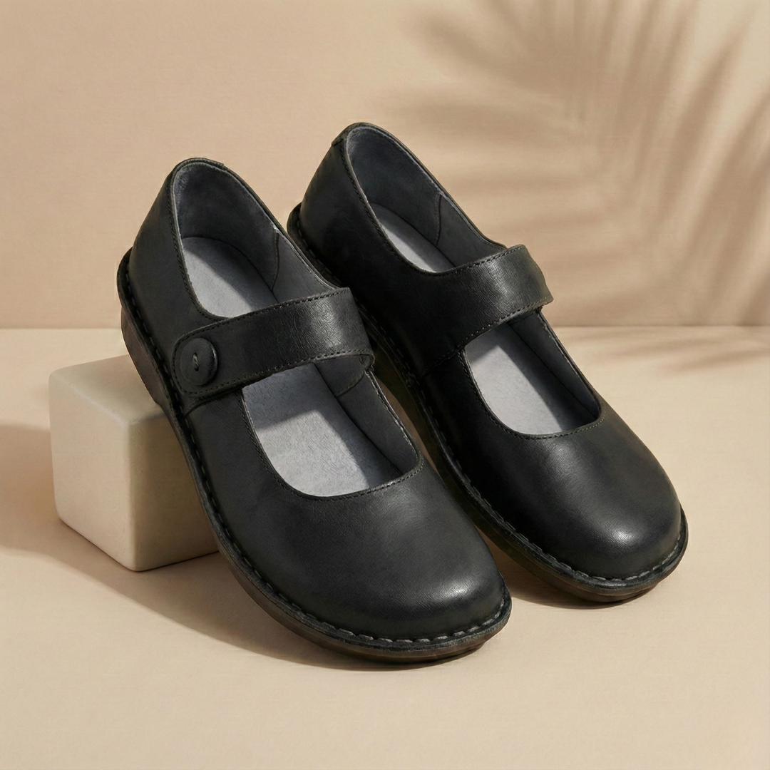 Winslet - Cushioned Comfort Shoes - Black