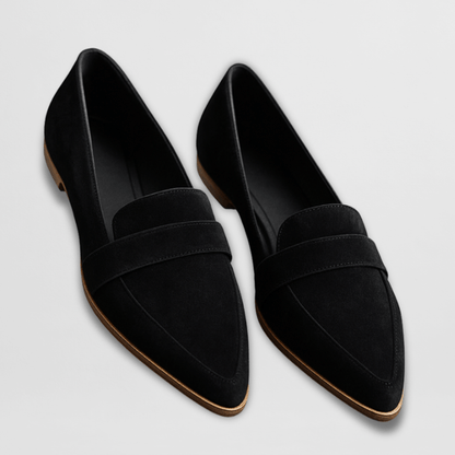 Lorayne - Classic Penny Loafers - Khaki