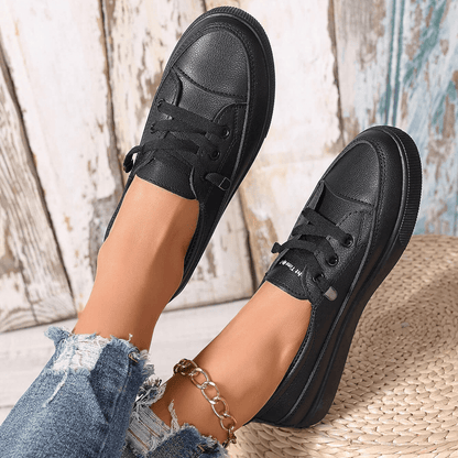 Jessamy - Comfort Lace-Up Shoes - White