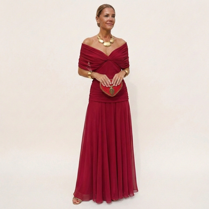 Odara - Ethereal Maxi Dress - Brown