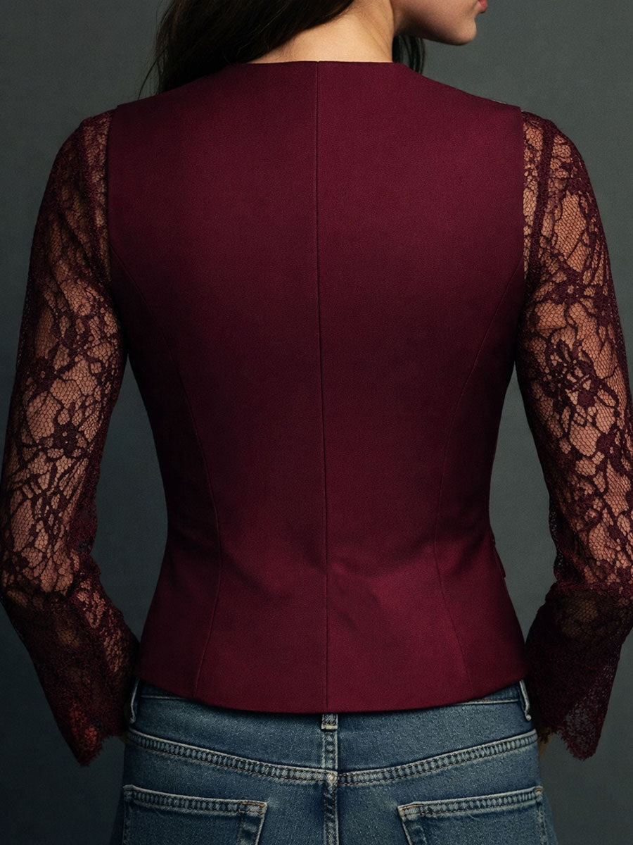 Yara - Soft-Touch Blouse - White