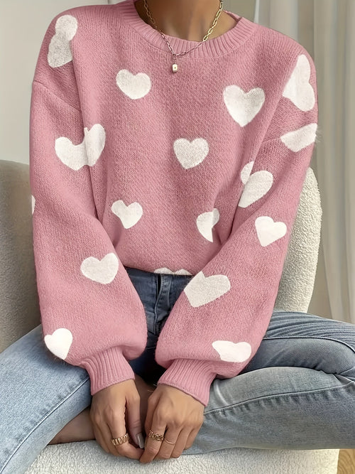Zarael - Stylish Casual Sweater - White