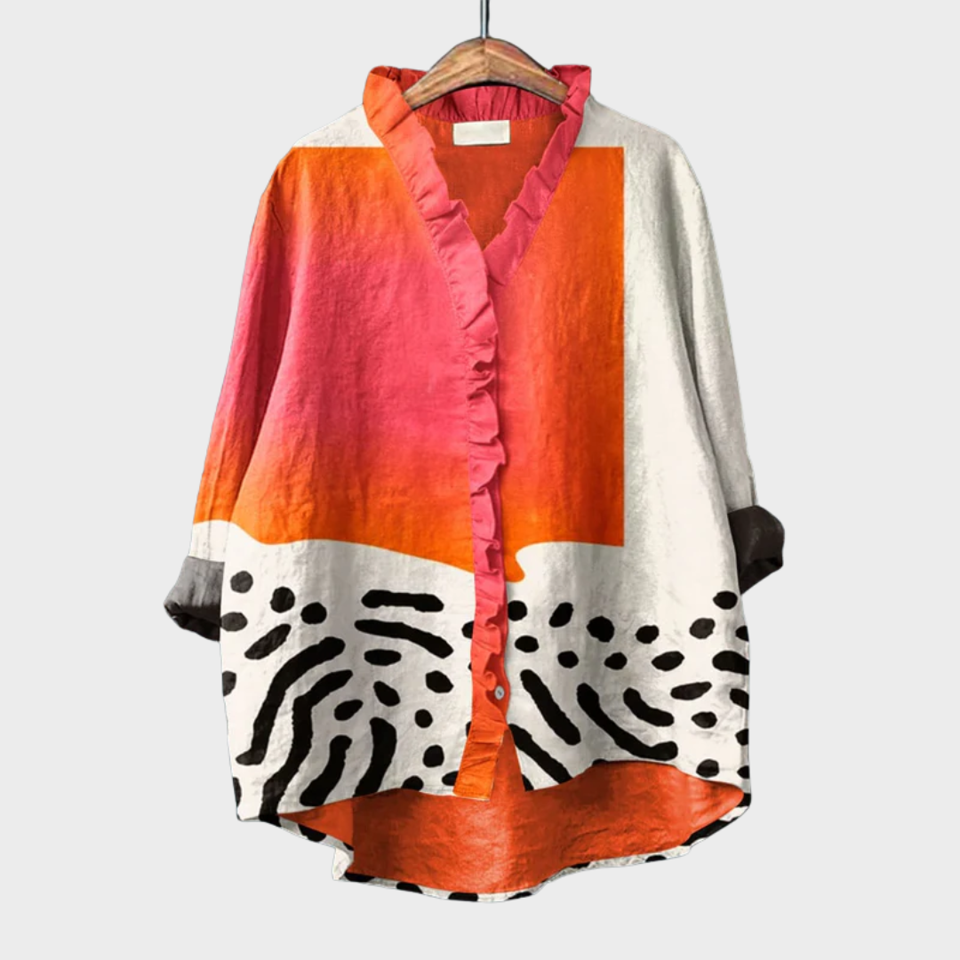 Amandine - Lightweight Blouse - Multicoloured