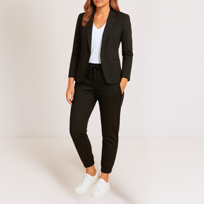 Naisa - Tailored Two-Piece Suit - Blue
