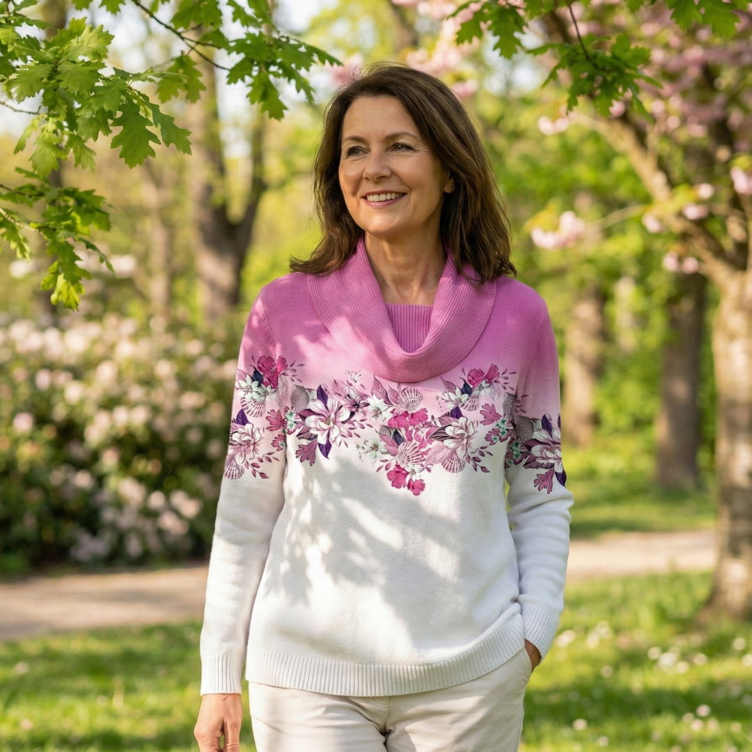 Kaliraya - Stylish Casual Sweater - Camel