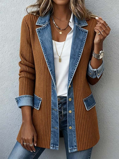 Zyrelle - Casual Knit Button Cardigan - White
