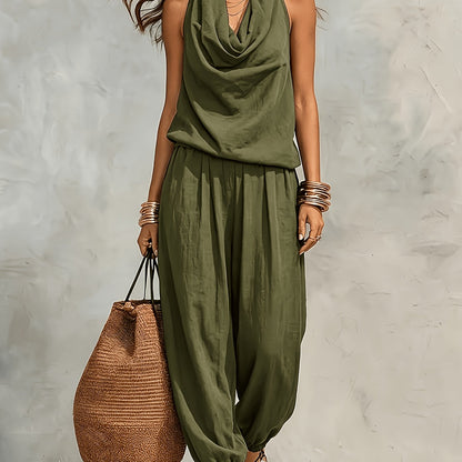 Florelle - Breezy Linen Set - Khaki