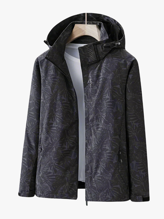 Isela - Breathable Water-Repellent Hooded Jacket - White