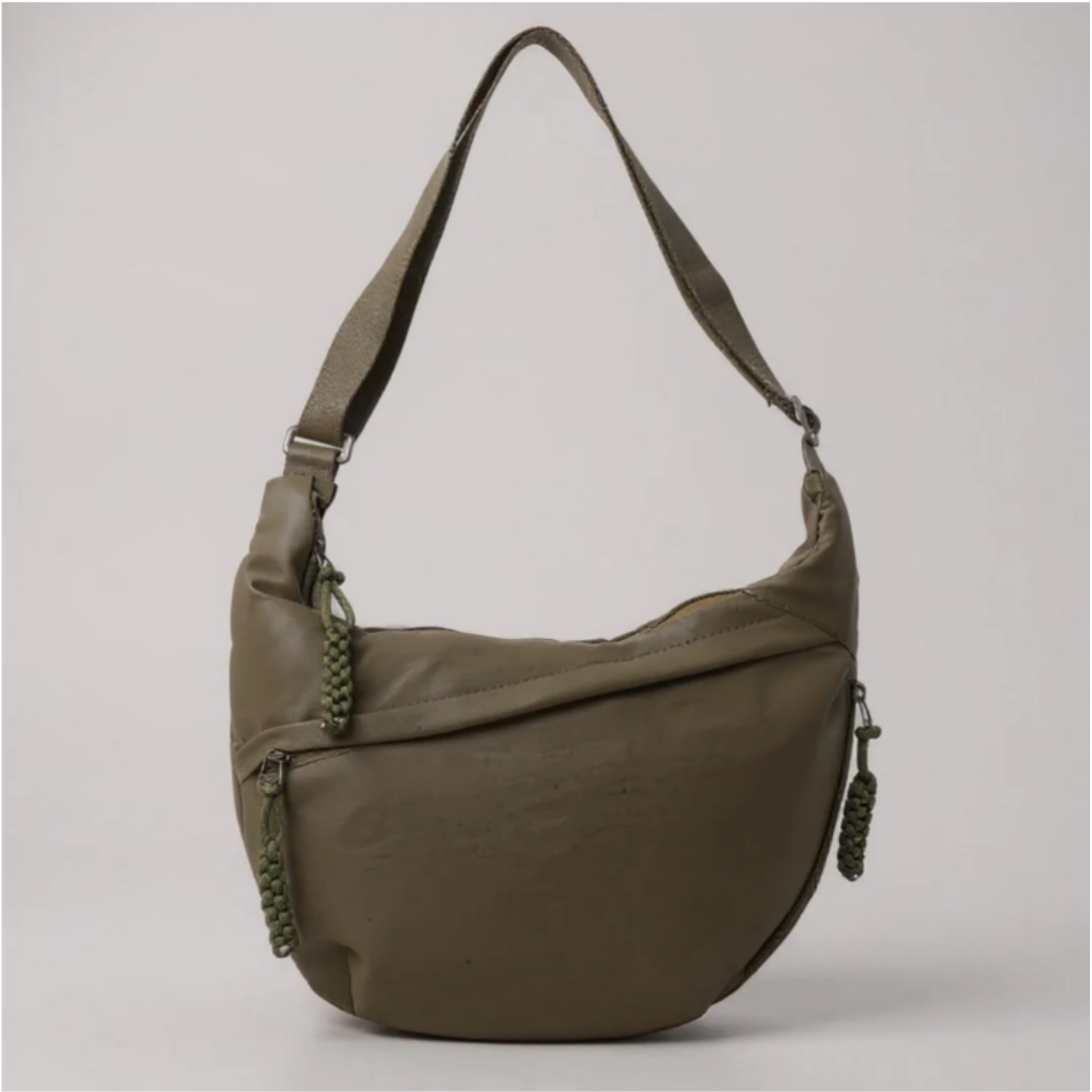 Annelia - Sleek Shoulder Bag - Cream Beige