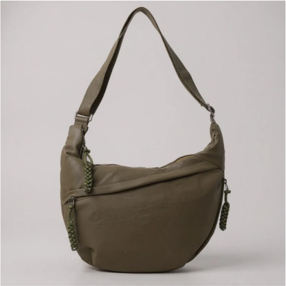 Annelia - Sleek Shoulder Bag - Cream Beige