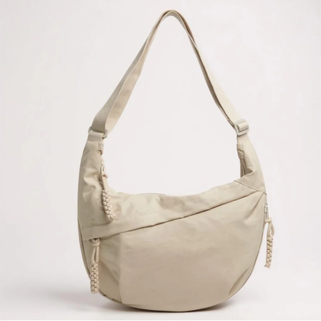Annelia - Sleek Shoulder Bag - Olive Green