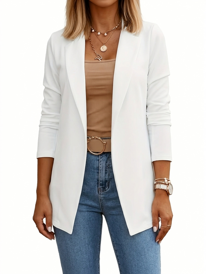 Parina - Wrinkle-Resistant Blazer - Black