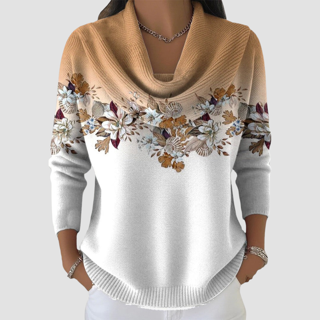 Kaliraya - Stylish Casual Sweater - Camel